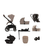 Nuna MIXX stroller and ARRA car seat bundle, imported from the UK