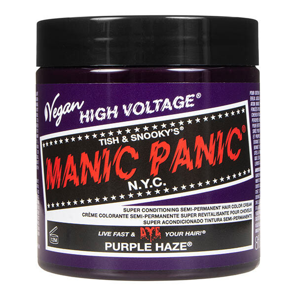 Manic Panic Hair Dye Purple Haze 237ml, imported from the UK
