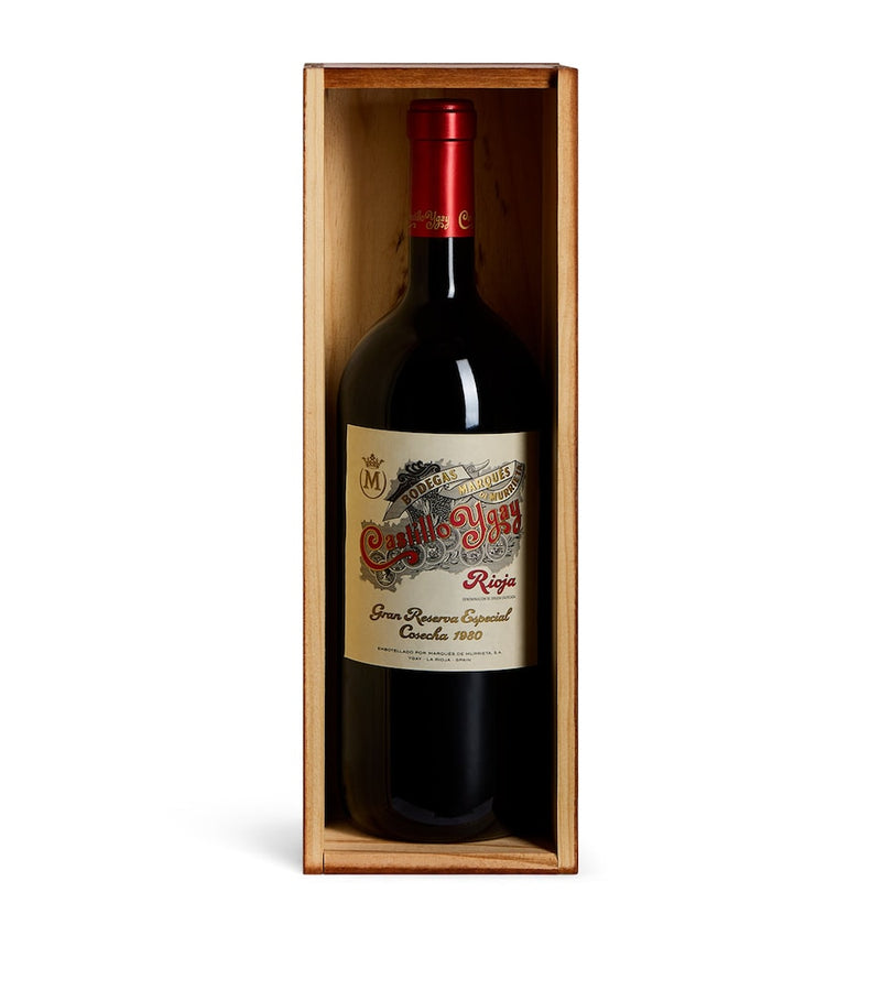 Murrieta Castillo Ygay 1980 Rioja wine Magnum 1.5L, imported from the UK
