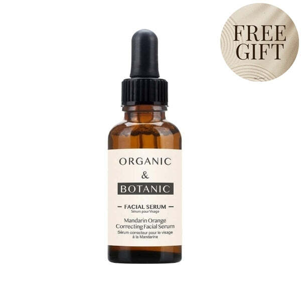 Organic & Botanic Mandarin Orange facial serum 30ml, imported from the UK