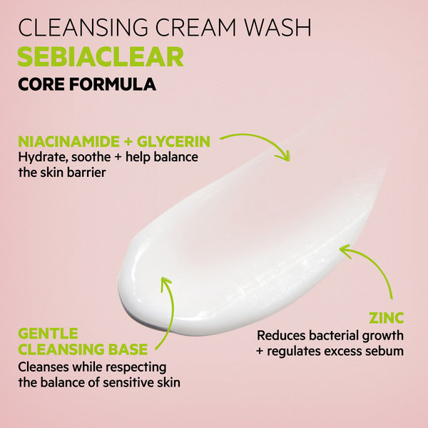SVR Sebiaclear Soothing Face Wash 400ml (British brand)