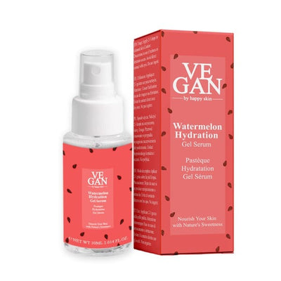 Vegan by Happy Watermelon Hydration Gel Serum Face Serum 30ml