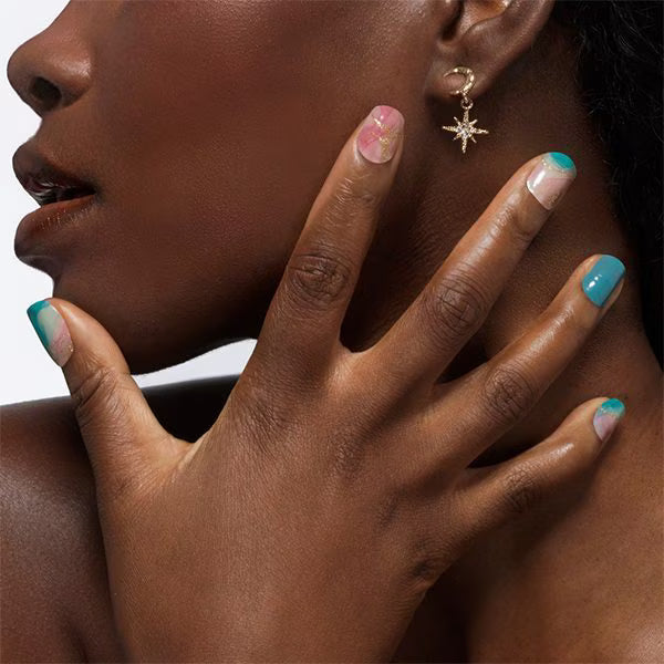 Mylee Gel Nail Wraps Cosmic Swirl, imported from the UK