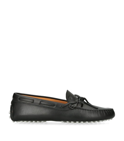 Tod's Leather Gommini Loafers Kids Shoes