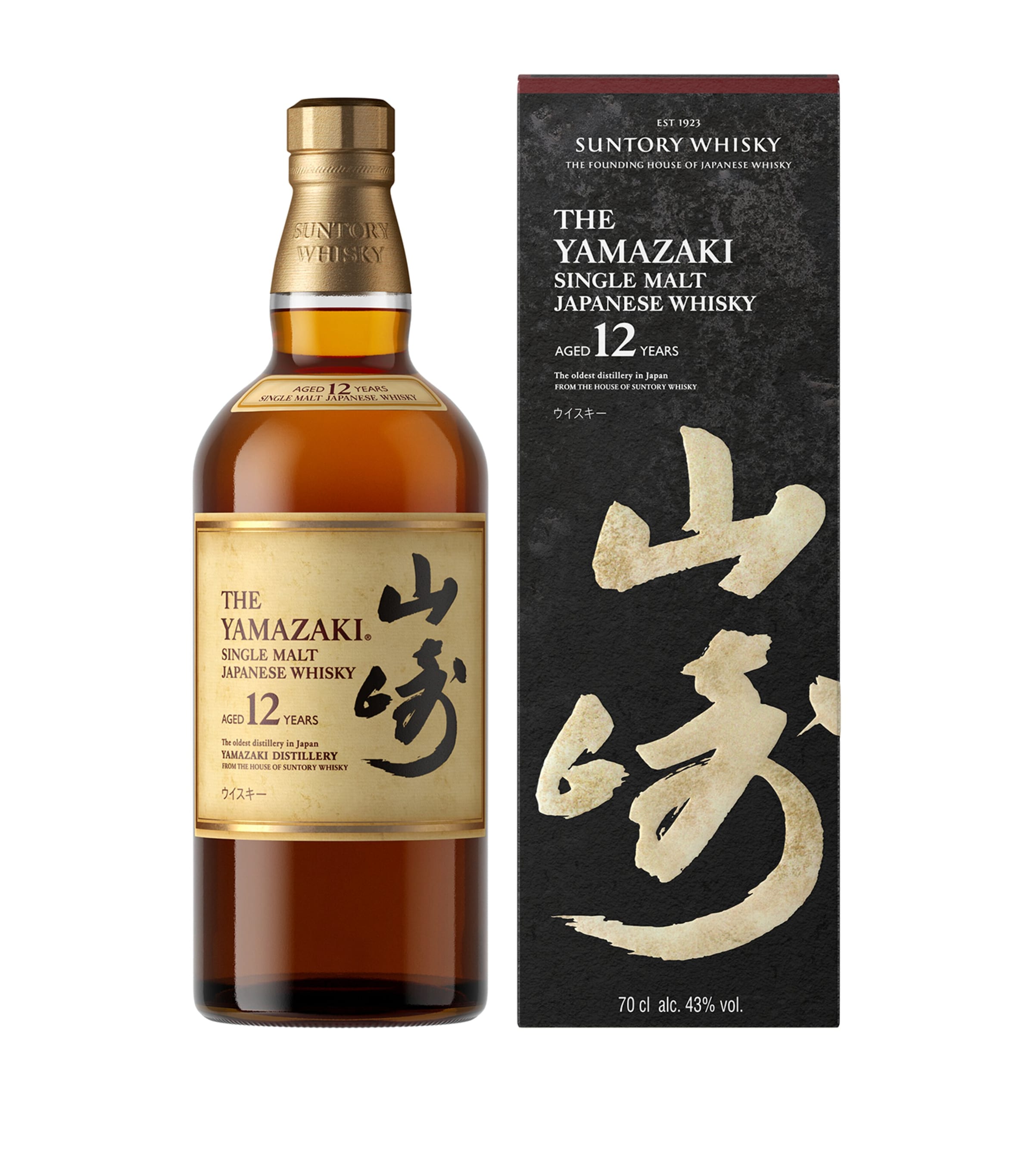 Suntory Yamakazi 12-Year-Old single malt whisky 70cl (British brand)