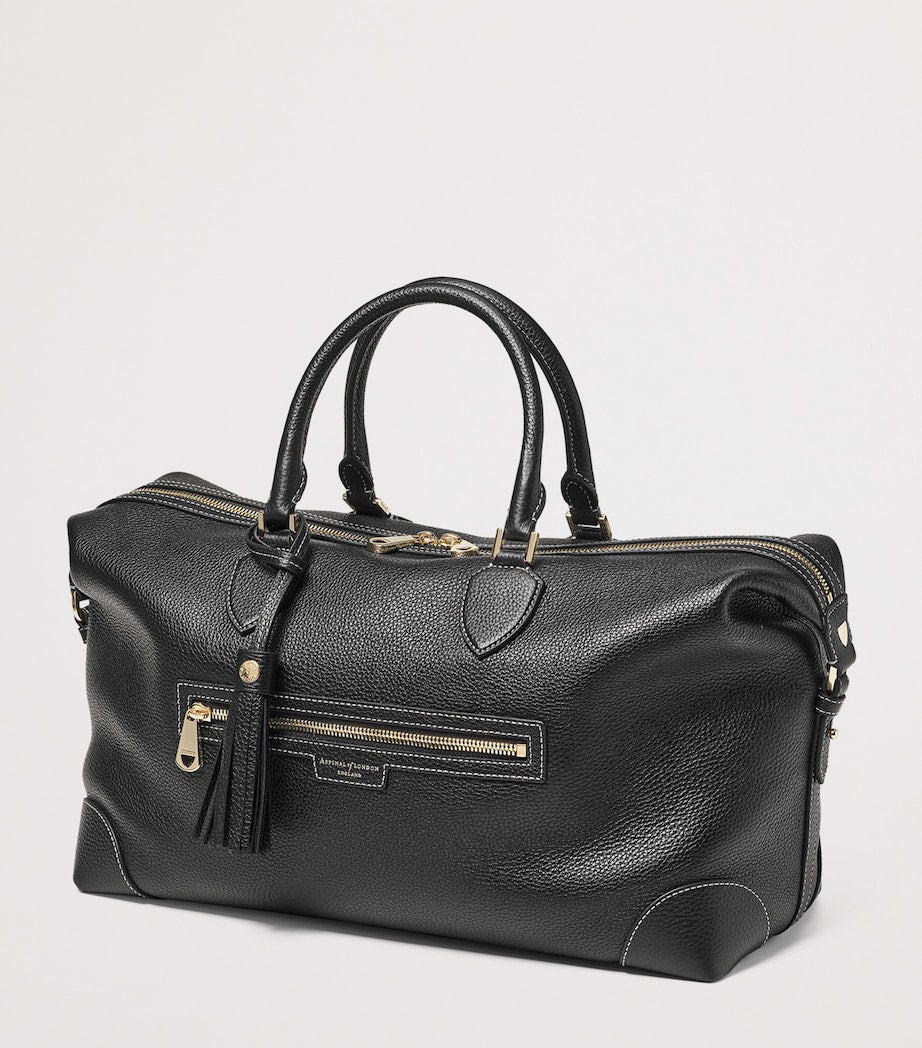 Aspinal Of London Leather Hudson Flight Bag