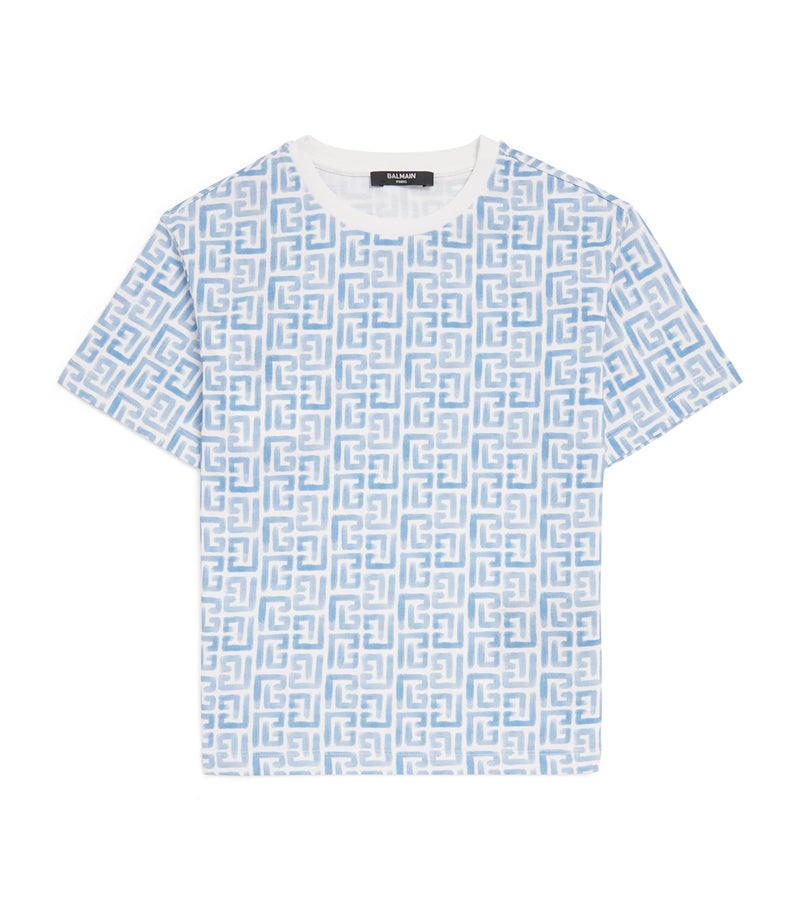 Balmain Kids Cotton Monogram T-Shirt 4-14 years - British product