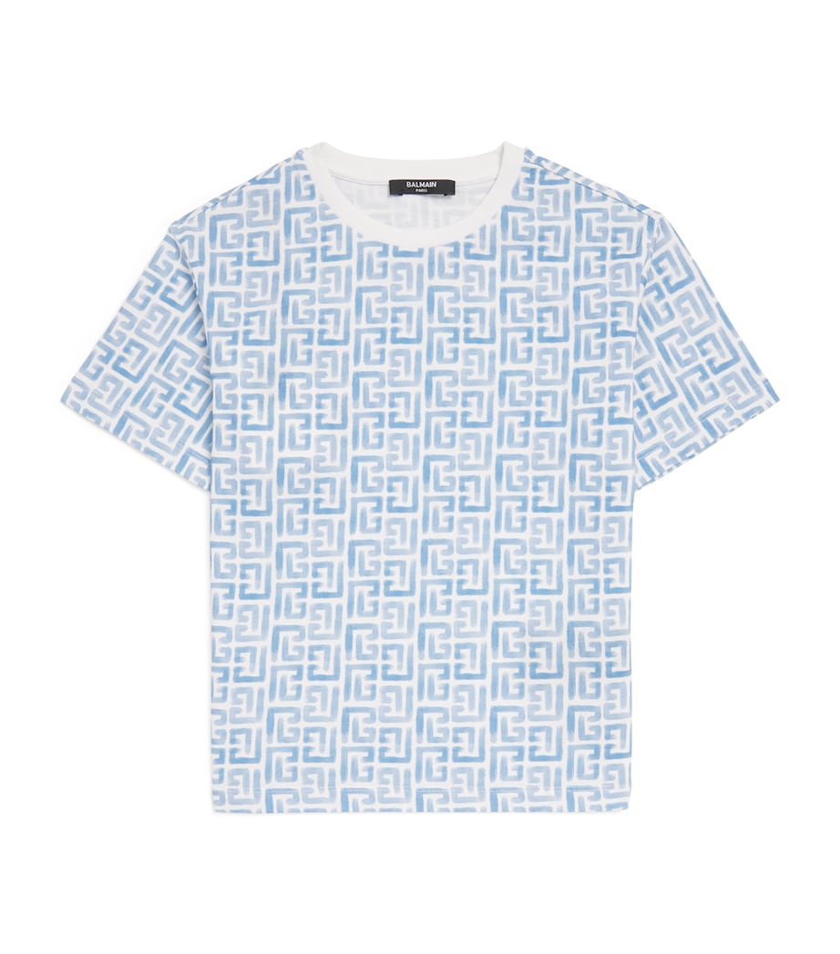 Balmain Kids Cotton Monogram T-Shirt 4-14 years - British product