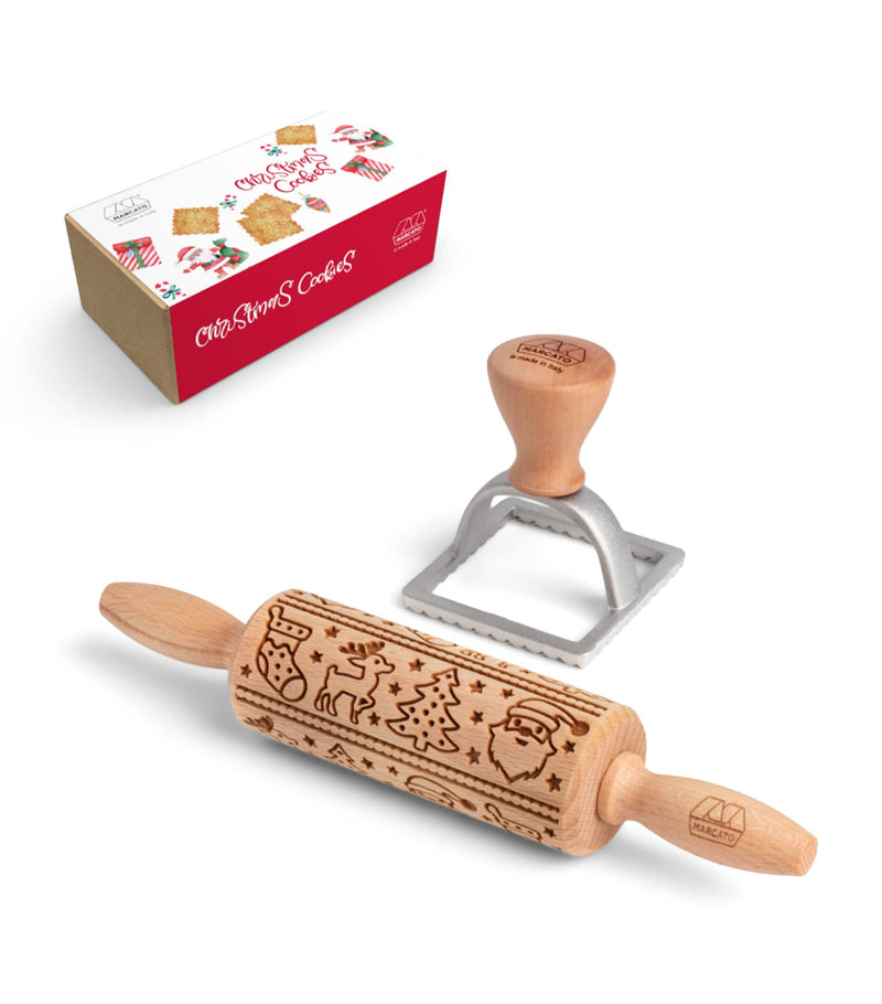 Marcato Christmas cookie making set, imported from the UK