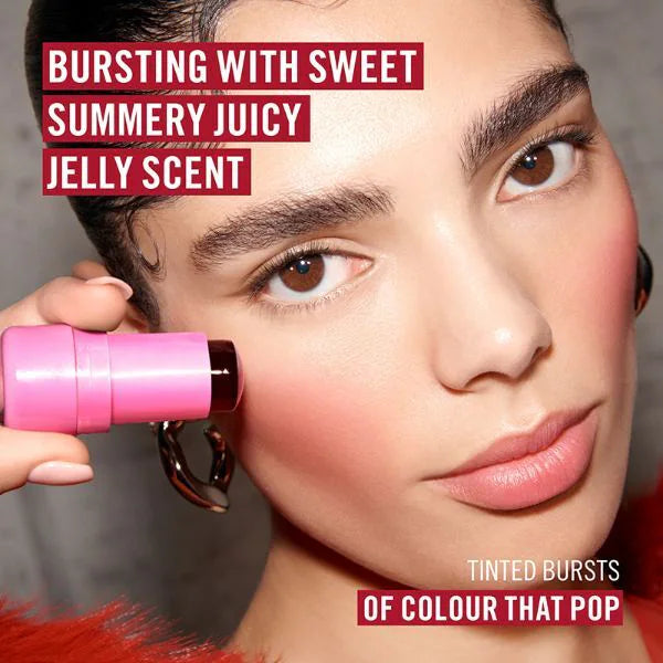 Rimmel jelly lip tint 300 Peachy Punch, imported from the UK