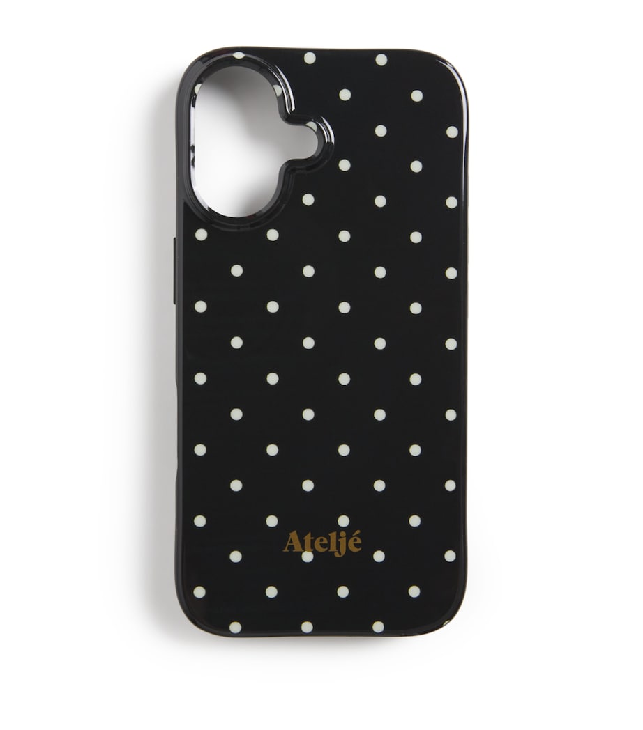 Ateljé Recycled Polka-Dot iPhone 17 Pro Case - British product