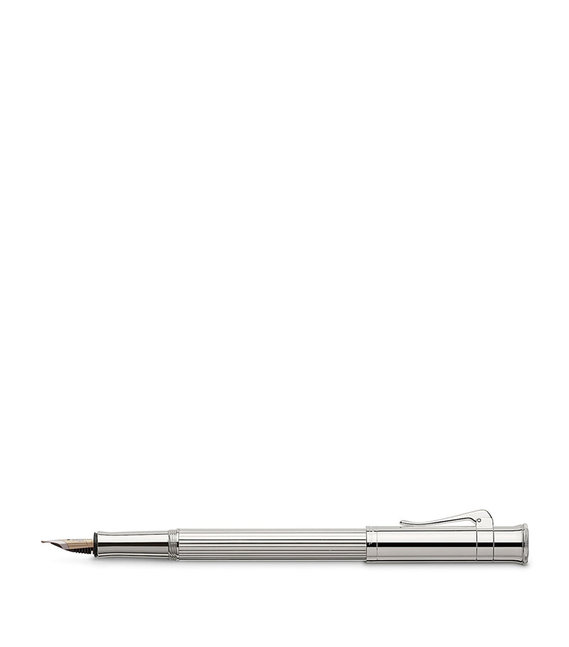 Graf von Faber-Castell Platinum-Plated Classic fountain pen, UK version