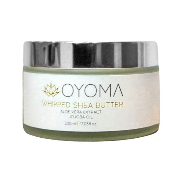 Oyoma Beauty Whipped Shea Butter 200ml, imported from the UK