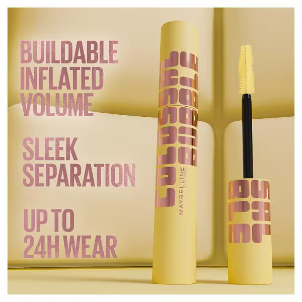 Maybelline Colossal Bubble Waterproof Mascara Very Black, imported from the UK