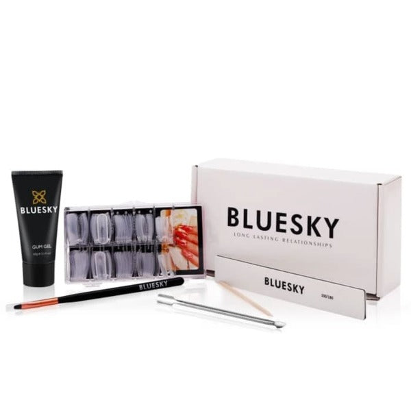 Bluesky Gum Gel Nail Extension Kit Clear 60g - British product