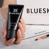 Bluesky Gum Gel Nail Extension Kit Clear 60g - British product