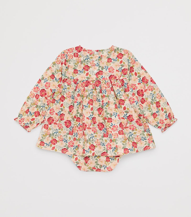 Konges Sløjd Bella Frill Organic Cotton Dress 9-36 months, UK version