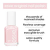 Essie nail polish Mademoiselle sheer pink - British product