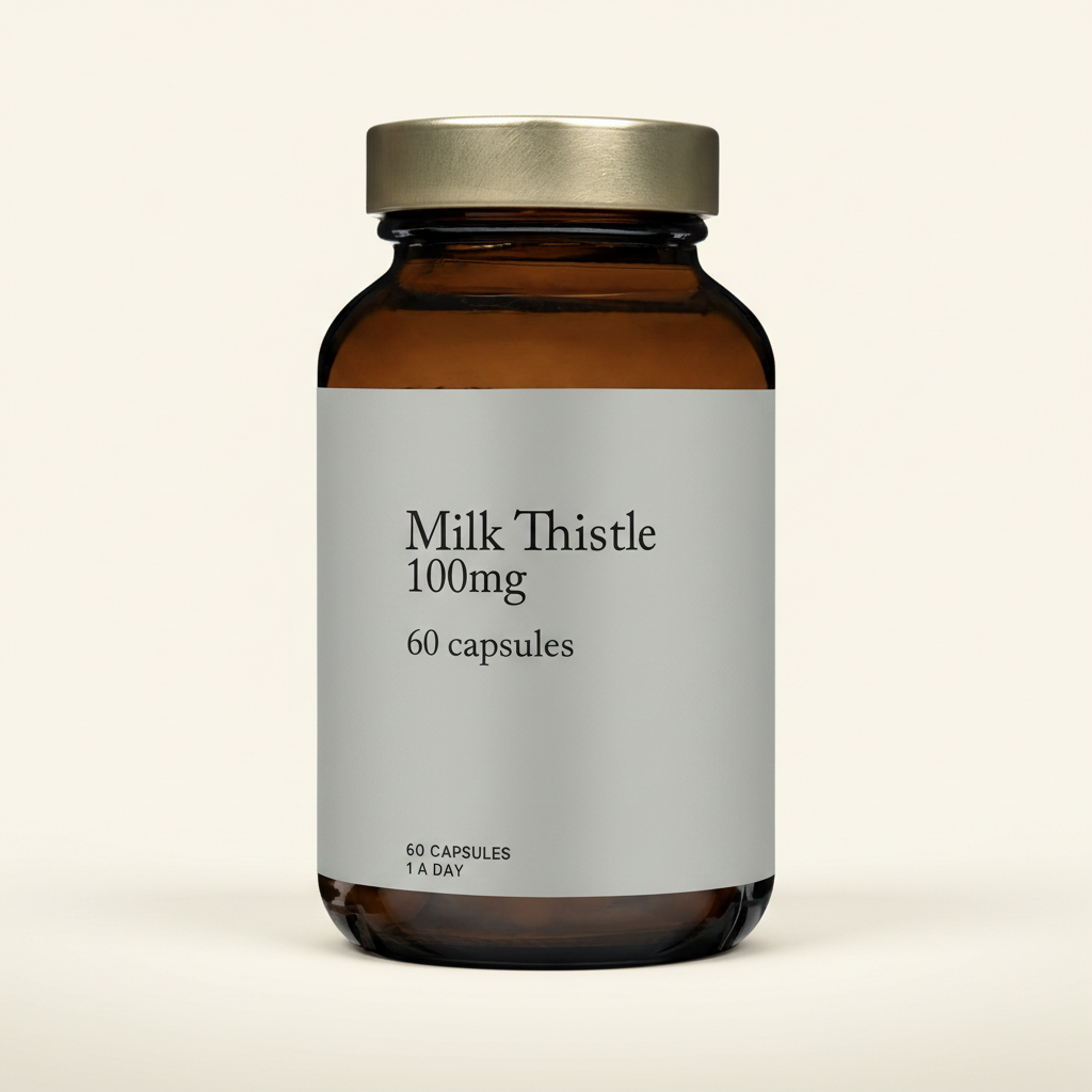 Holland & Barrett Milk Thistle Capsules 100mg 60 Capsules, UK version