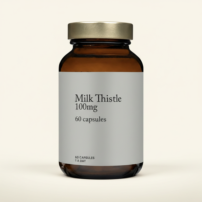 Holland & Barrett Milk Thistle Capsules 100mg 60 Capsules, UK version