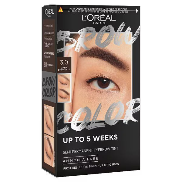 L'Oreal Paris Brow Color Tint 3 Dark Brunette, UK version