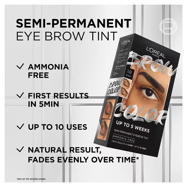 L'Oreal Paris Brow Color Tint 3 Dark Brunette, UK version