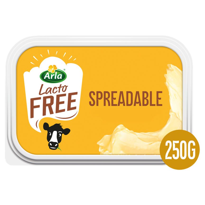 Arla LactoFREE Slightly Salted Spreadable Blend of Butter and Rapeseed Oil - McGrocer