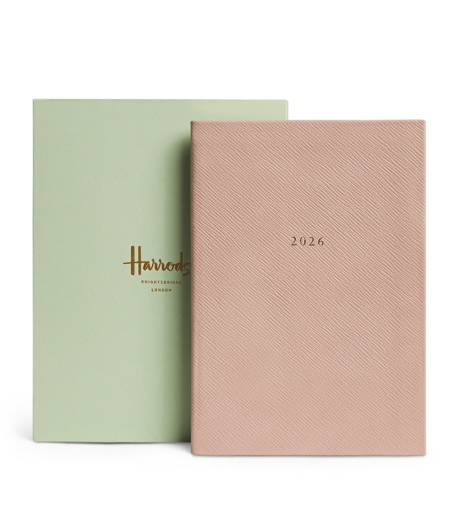 Harrods Leather A5 Diary 2026, UK version