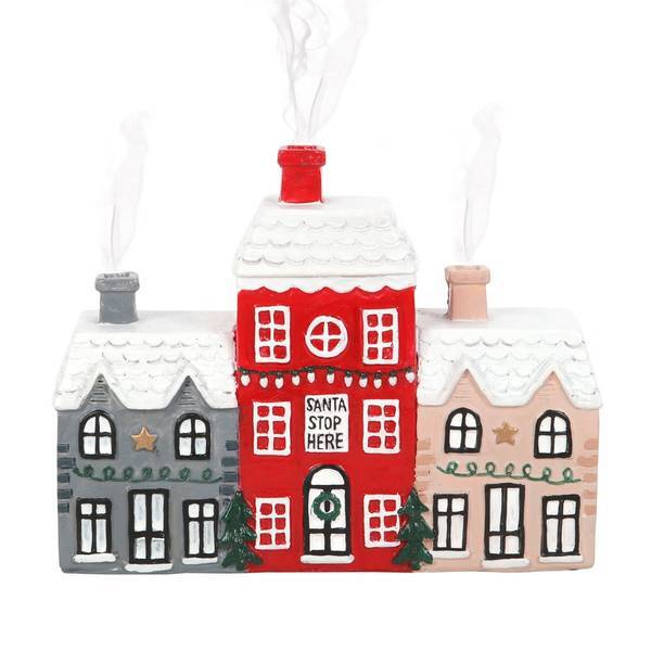 Something Different Village Christmas Incense Cone Holder (British brand)