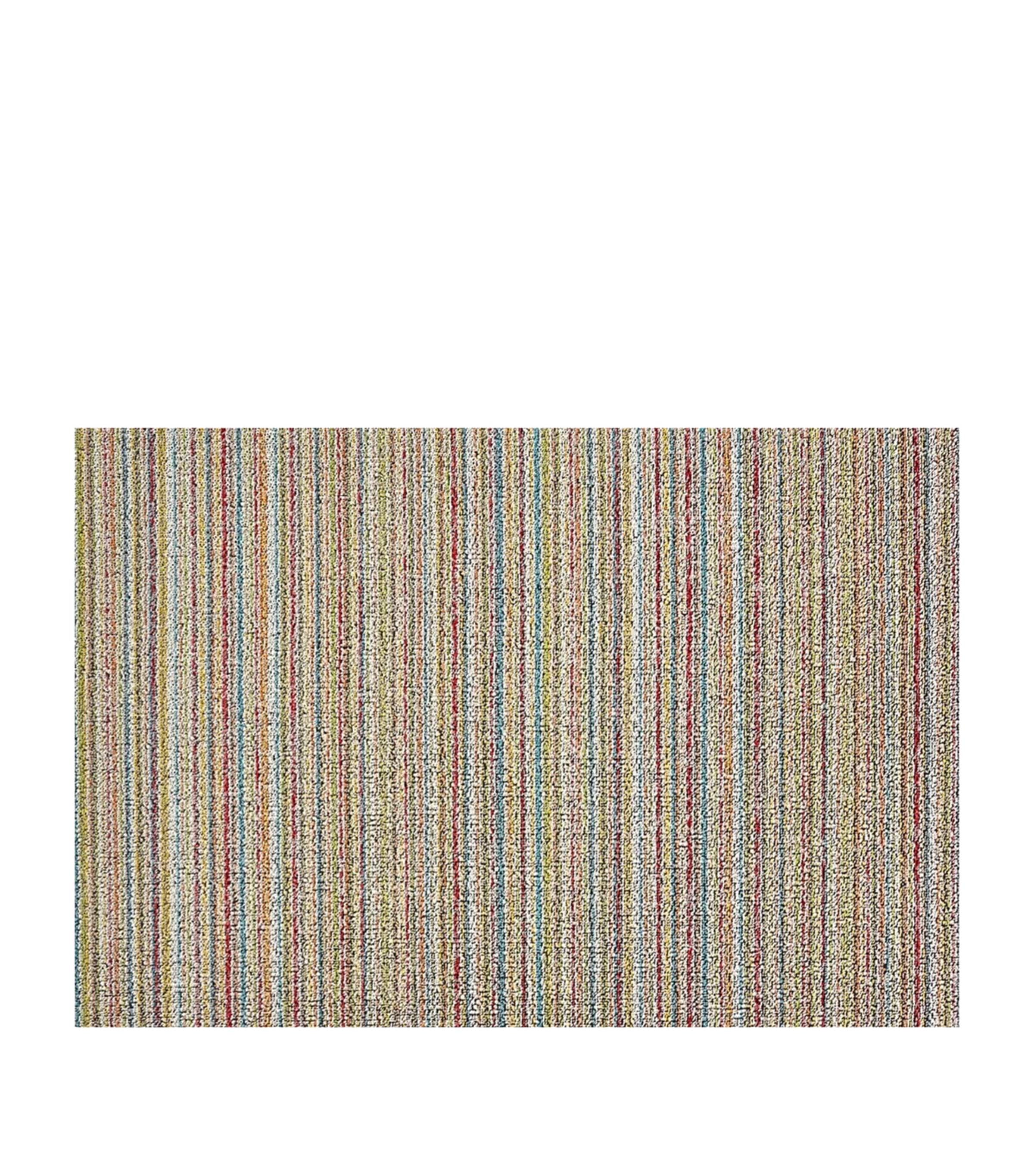 Chilewich Skinny Stripe Shag Doormat 46cm x 71cm - British product