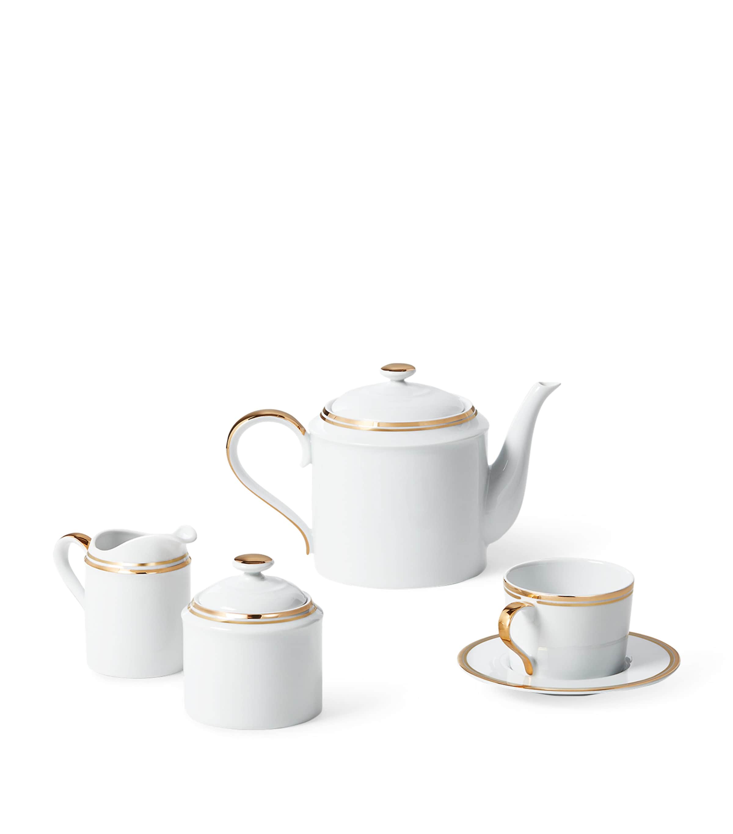 Ralph Lauren Wilshire creamer and sugar set, imported from the UK