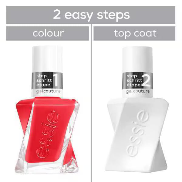 Essie Gel Couture nail polish Sizzling Hot - British product