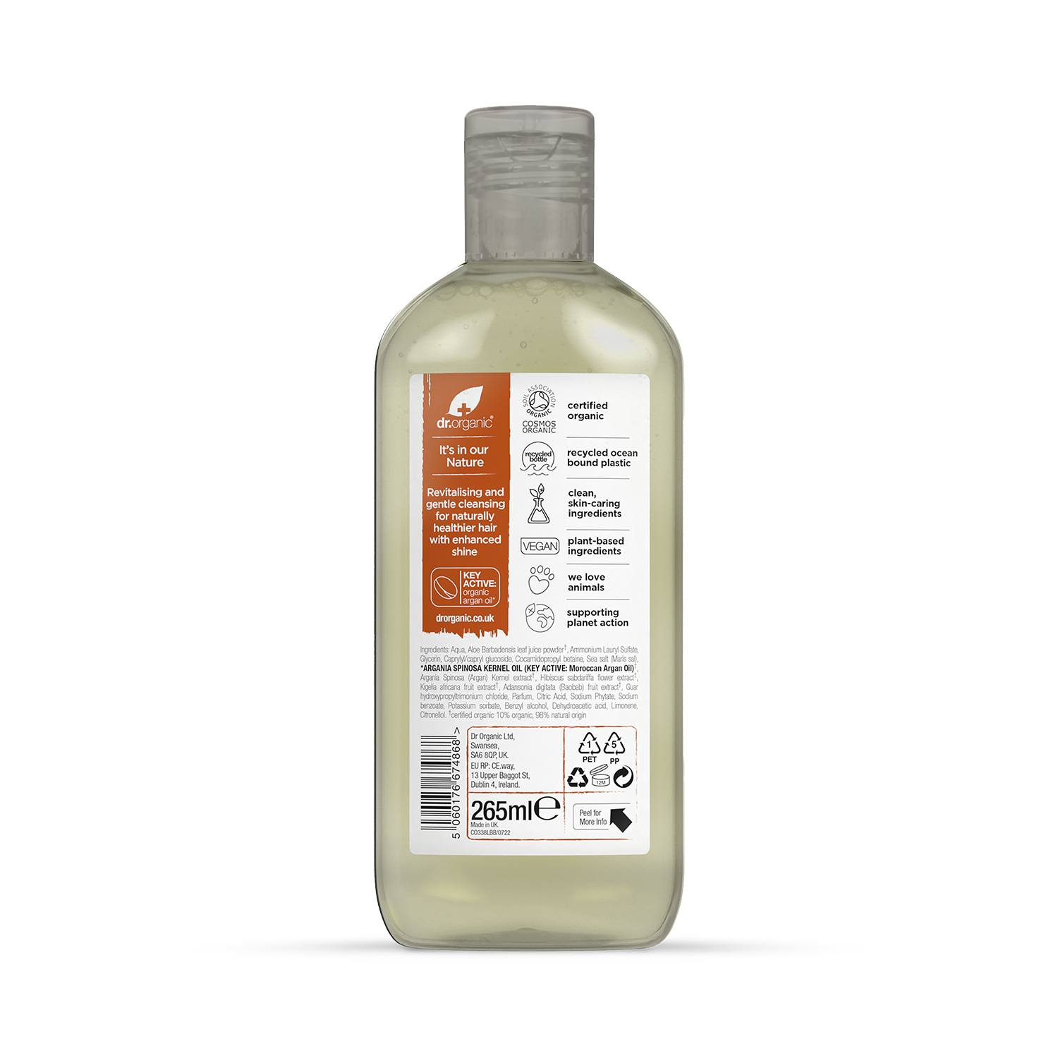 Dr Organic Tea Tree Shampoo 265ml - 998652