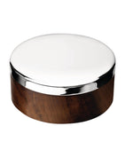 Christofle silver-plated wood Uni trinket box - British product