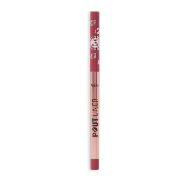 Revolution Pout Bomb Plumping Lip Liner Jelly Berry Mauve, imported from the UK