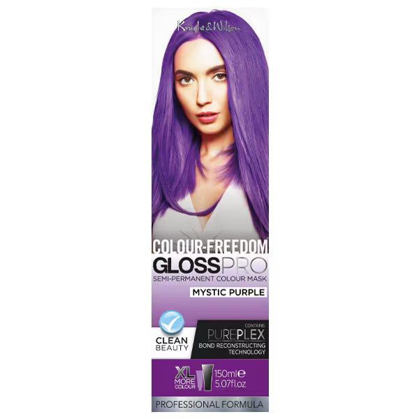 Knight Wilson Mystic Purple semi permanent hair dye imported from the UK