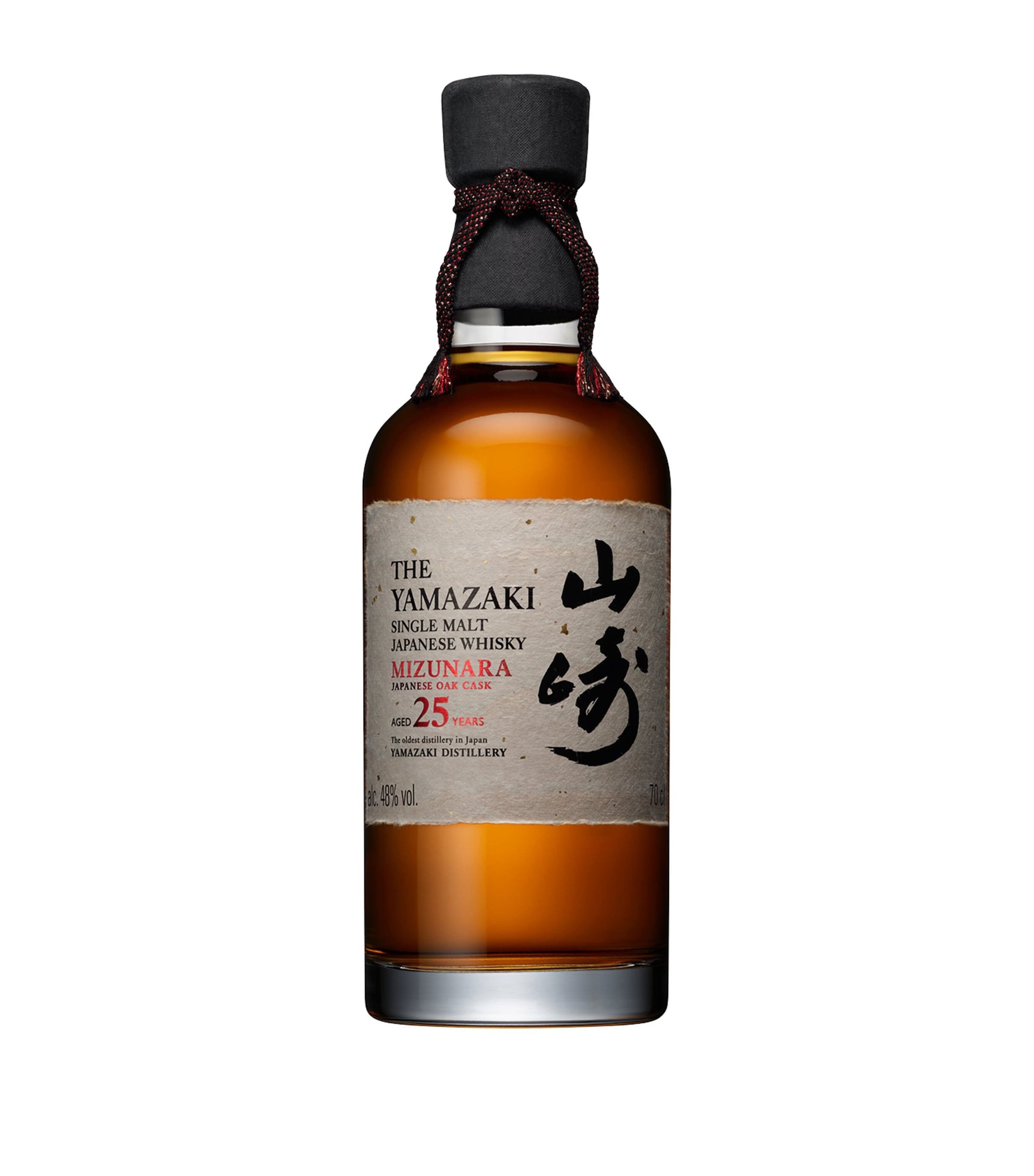 Suntory Yamazaki Mizunara 25-Year-Old single malt whisky 70cl (British brand)