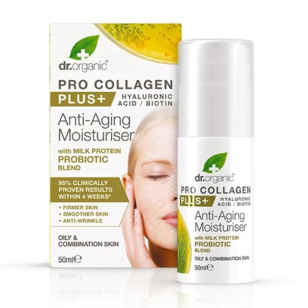 Dr Organic Pro Collagen Plus Probiotic 50ml - British product