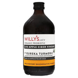 Willy's Organic Live Turmeric Apple Cider Vinegar with 'The Mother'   500ml - McGrocer