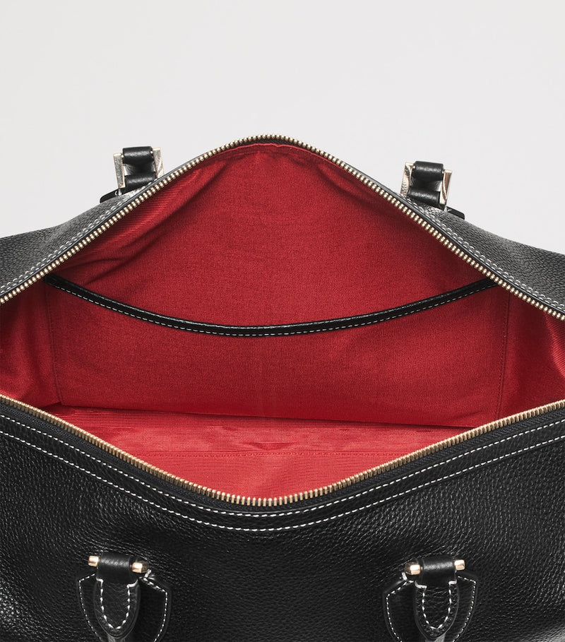 Aspinal Of London Leather Hudson Flight Bag