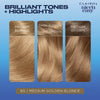 Clairol Nice'N Easy permanent hair dye medium golden blonde - British product