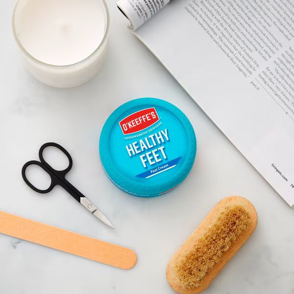 O'Keeffe's Healthy Feet Foot Cream 91g, imported from the UK