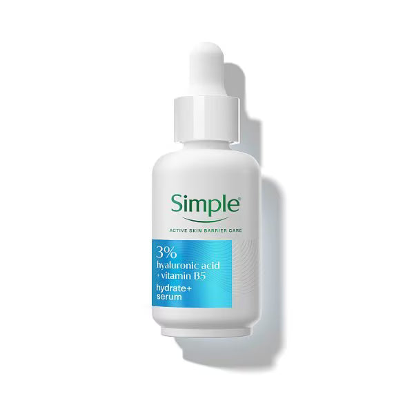 Simple Hydrate+ Hyaluronic Acid Serum 30ml (British brand)