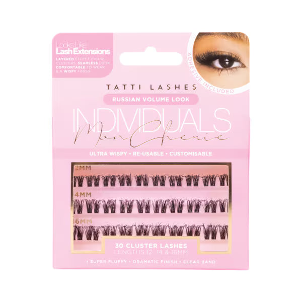 Tatti Mon Cherie Individual false eyelashes (British brand)