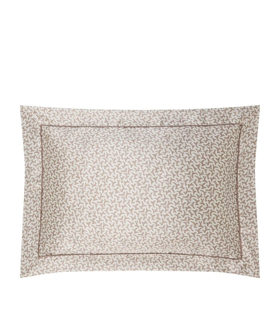 Gingerlily silk fern king oxford pillowcase 50cm x 90cm, UK version