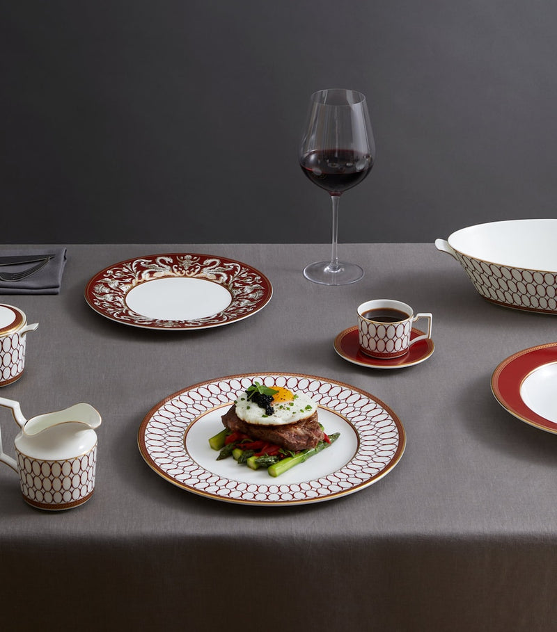 Wedgwood Renaissance Gold Oval Platter 28cm (British brand)