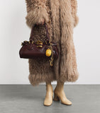 Chloé raffia pineapple bag charm - British product