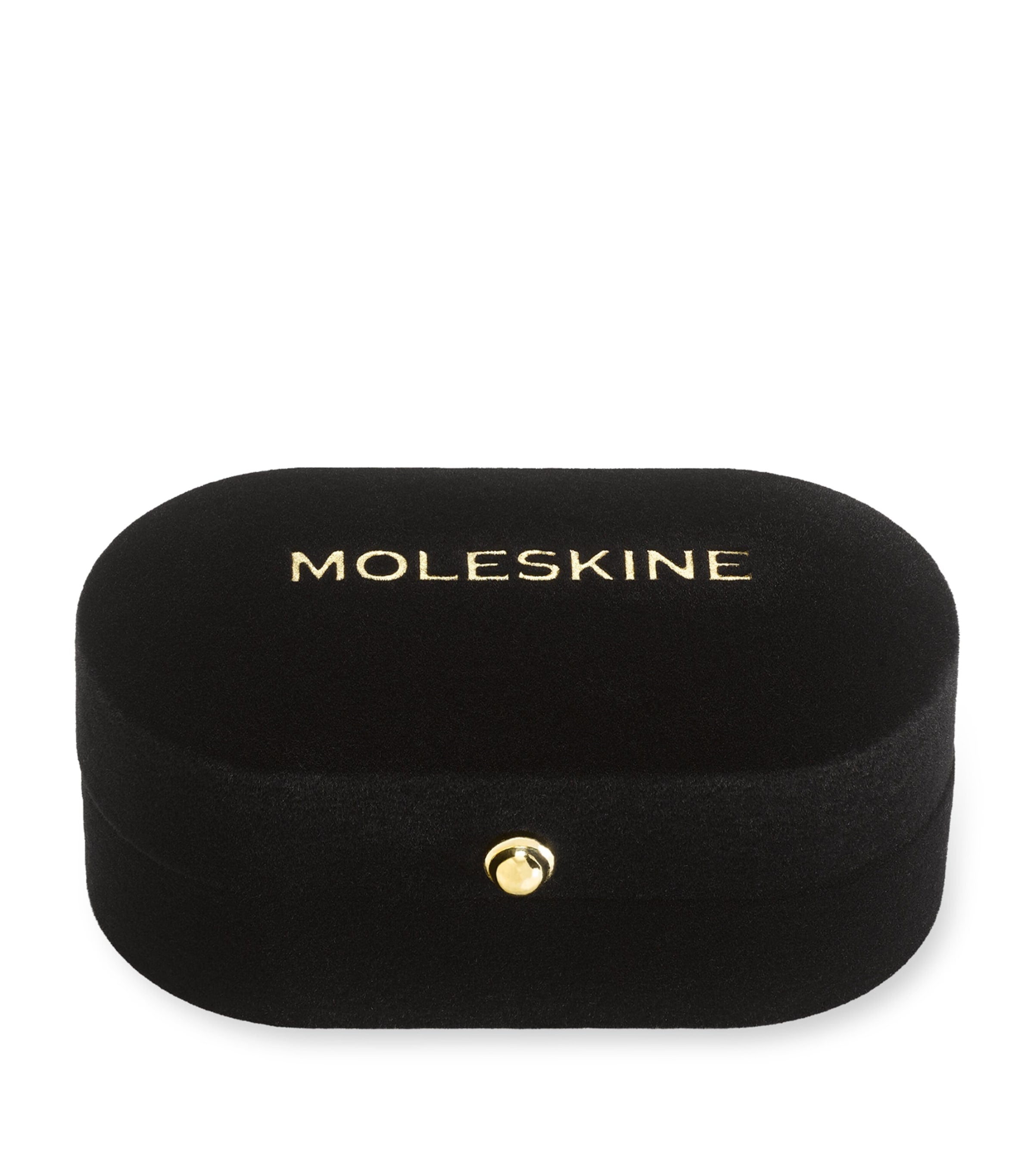 Moleskine gold-plated T notebook charm, imported from the UK