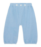 Louise Misha Cotton Lace-Trim Floreli Baby Trousers 3-24 Months, UK version