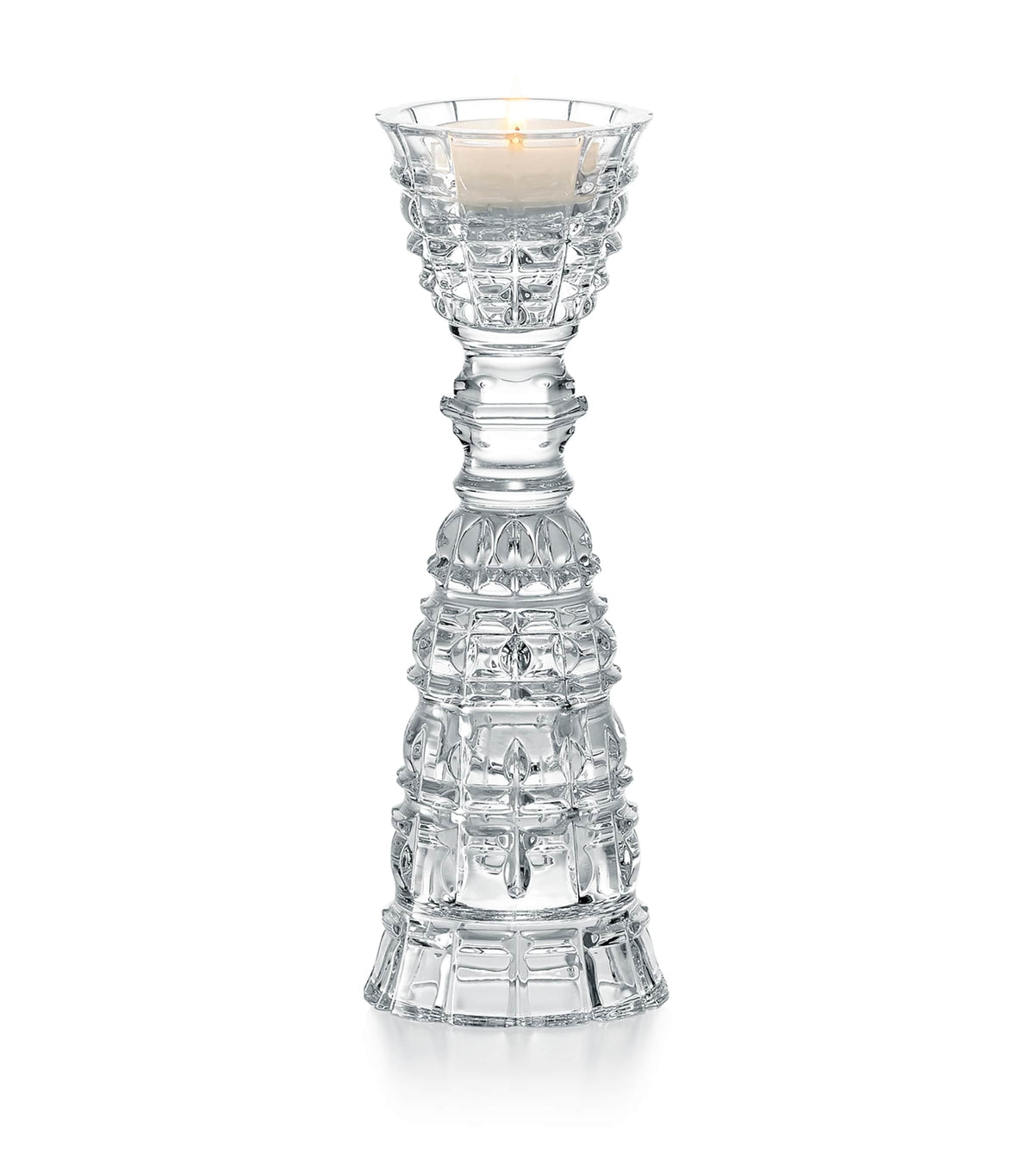 Baccarat Crystal New Antique Mirage Dual Vase (21cm)